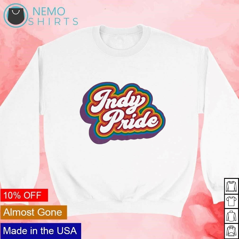 Indy pride is groovy - Adult & Kids T-Shirts, Sweatshirts & Hoodies apparel design preview 4