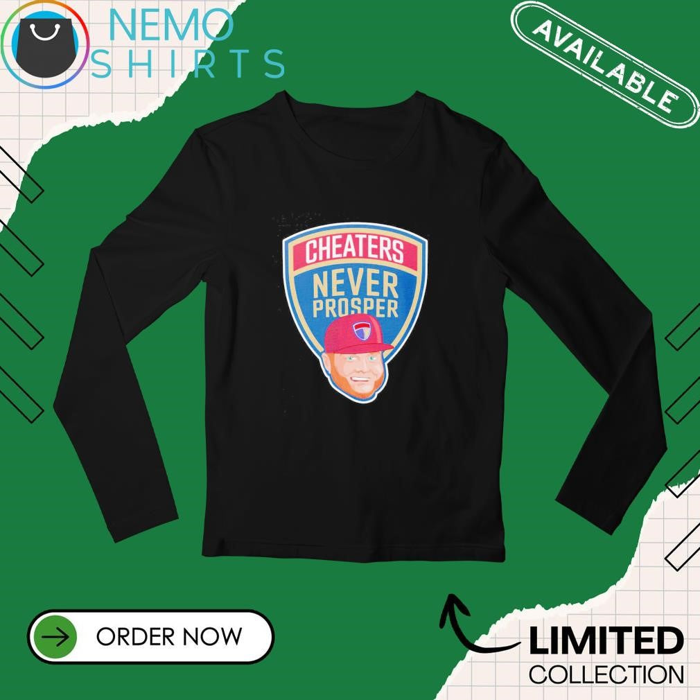 Cheaters Never Prosper Florida Panthers - Adult & Kids T-Shirts, Sweatshirts & Hoodies apparel design preview 3