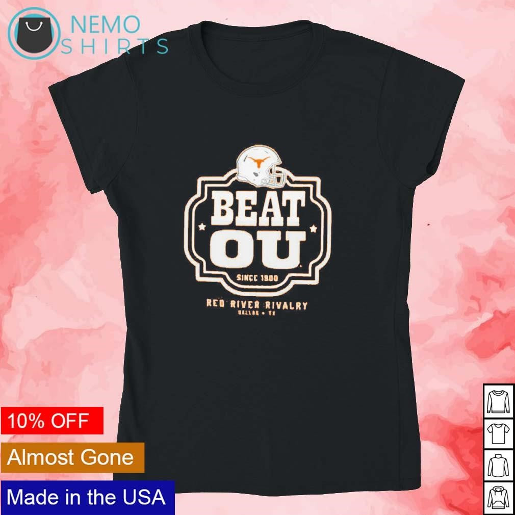 Texas Longhorns beat OU red river rivalry - Adult & Kids T-Shirts, Sweatshirts & Hoodies apparel design preview 4