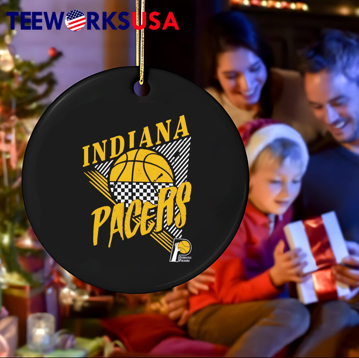 Mitchell And Mess Indiana Pacers Slam Dunk - Adult & Kids T-Shirts, Sweatshirts & Hoodies apparel design preview 4