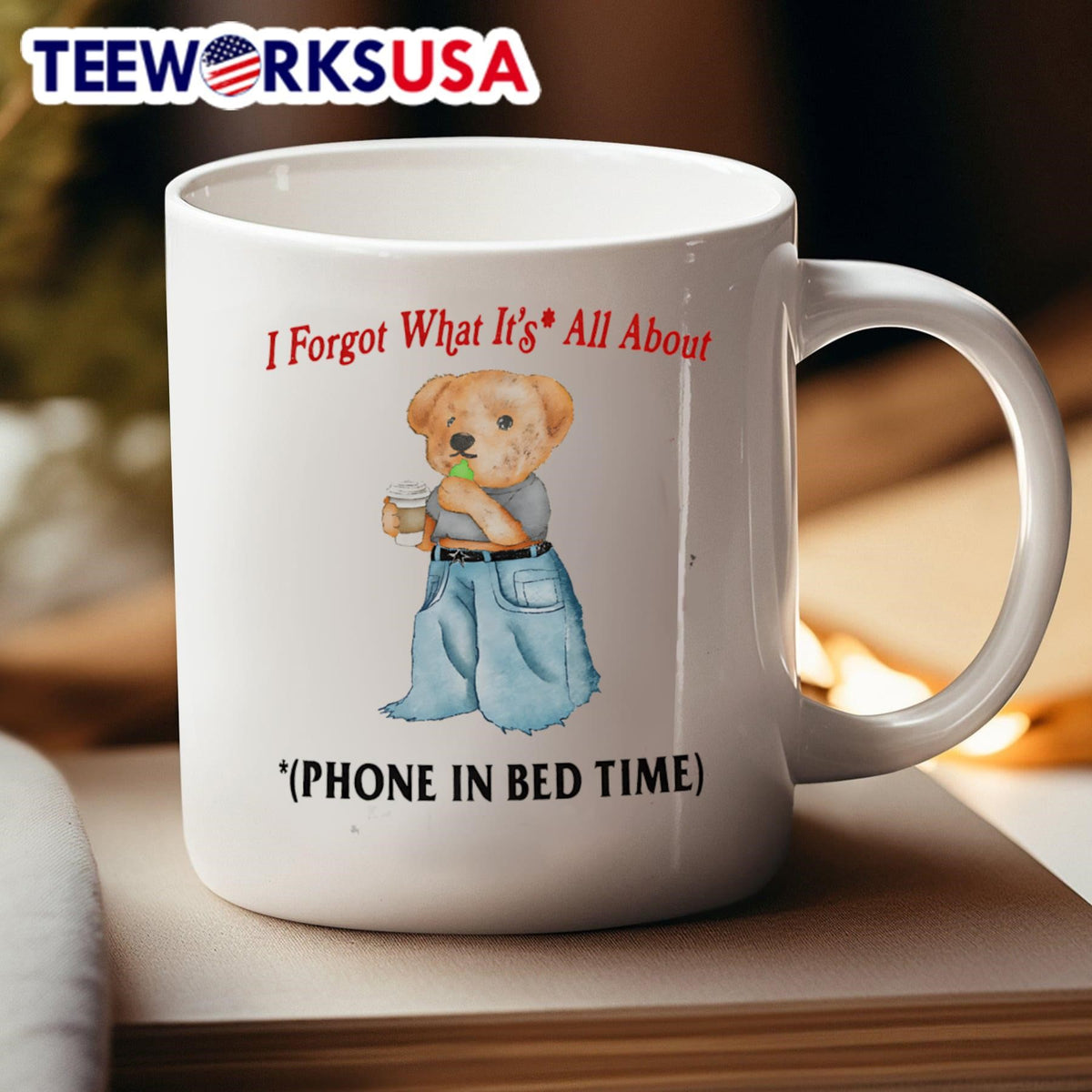 I forgot what is all about phone in bed time - Adult & Kids T-Shirts, Sweatshirts & Hoodies apparel design preview 4