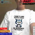Grumpy cat I don't like morning people or - Adult & Kids T-Shirts, Sweatshirts & Hoodies product image 1