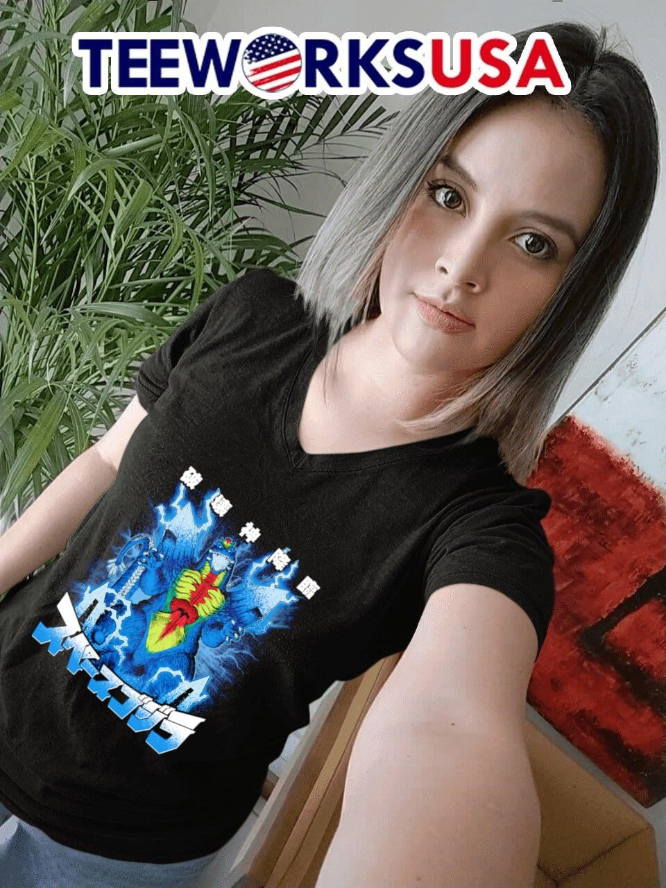 Spacegodzilla - Adult & Kids T-Shirts, Sweatshirts & Hoodies apparel design preview 7