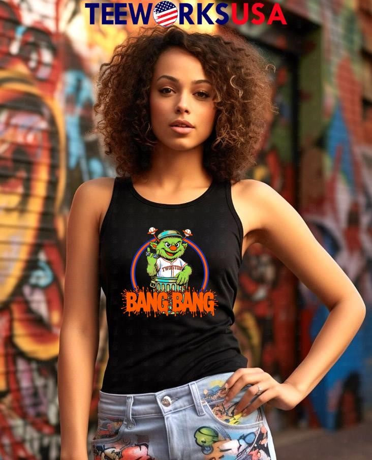 Bang Mascot Houston Astros - Adult & Kids T-Shirts, Sweatshirts & Hoodies apparel design preview 7