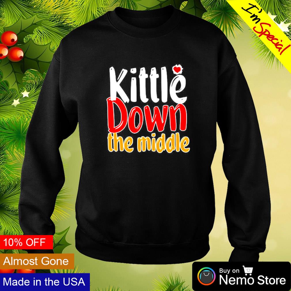 George Kittle down the middle - Adult & Kids T-Shirts, Sweatshirts & Hoodies apparel design preview 4