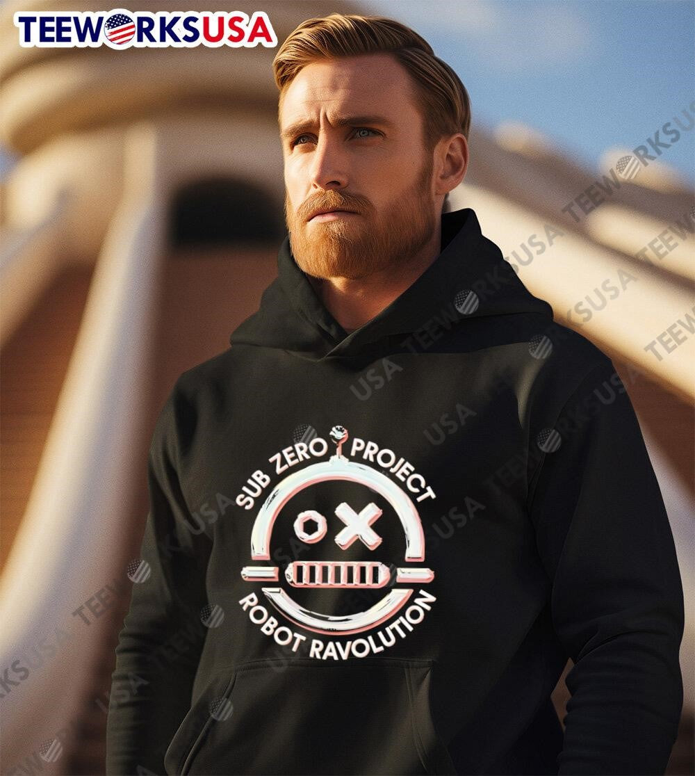 Sub zero project robot chrome - Adult & Kids T-Shirts, Sweatshirts & Hoodies apparel design preview 2