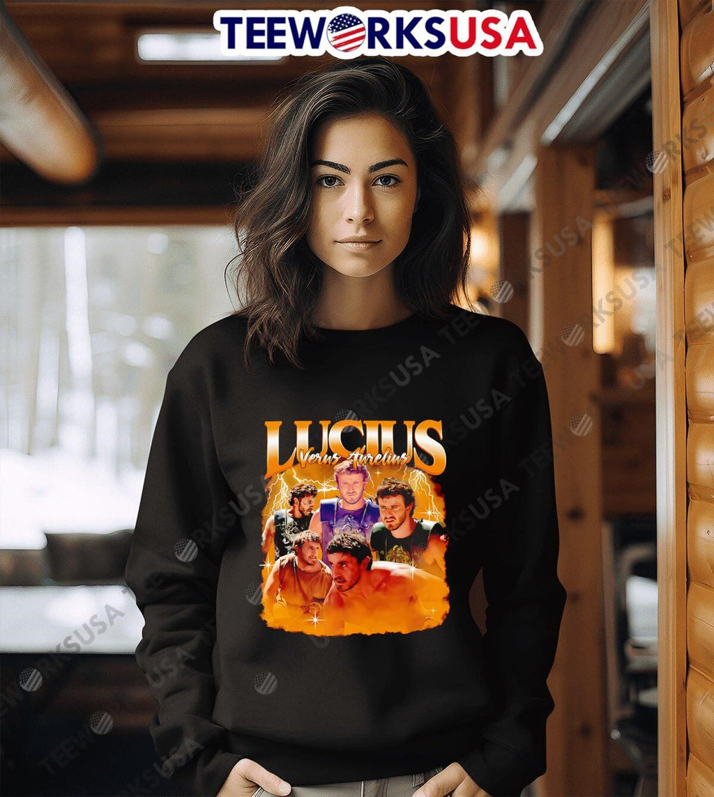 Lucius Verus Aurelius graphic - Adult & Kids T-Shirts, Sweatshirts & Hoodies apparel design preview 6