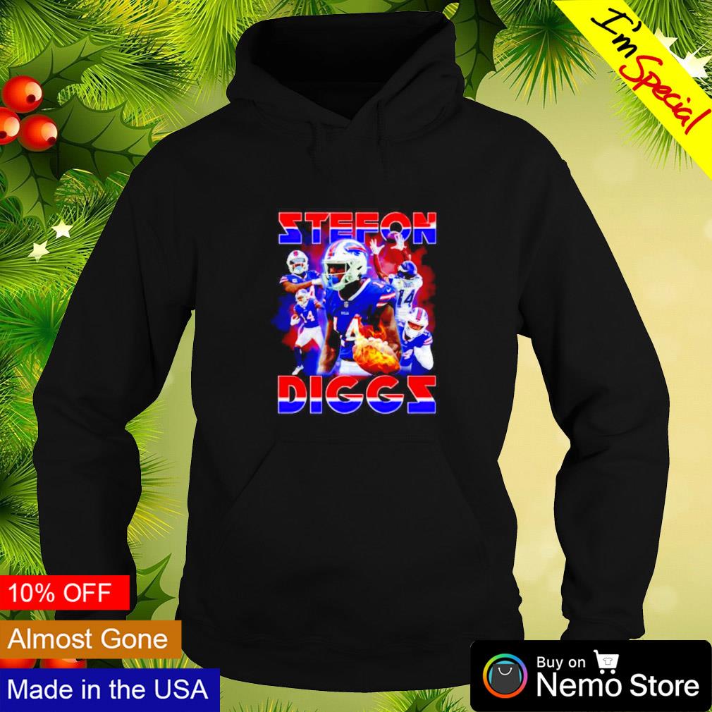 Stefon Diggs Buffalo Bills - Adult & Kids T-Shirts, Sweatshirts & Hoodies apparel design preview 2