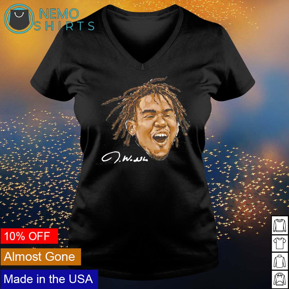 Miami Football Jaylen Waddle Portrait signature - Adult & Kids T-Shirts, Sweatshirts & Hoodies apparel design preview 5
