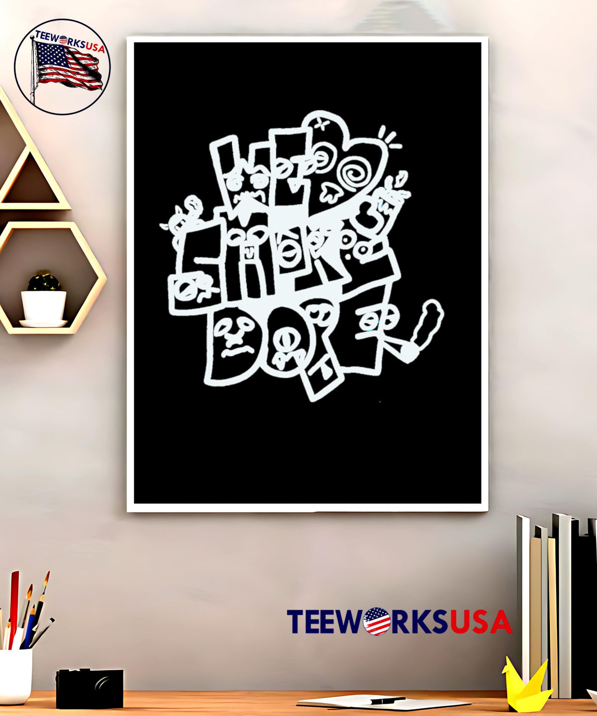 We Sickle dore design - Adult & Kids T-Shirts, Sweatshirts & Hoodies apparel design preview 5