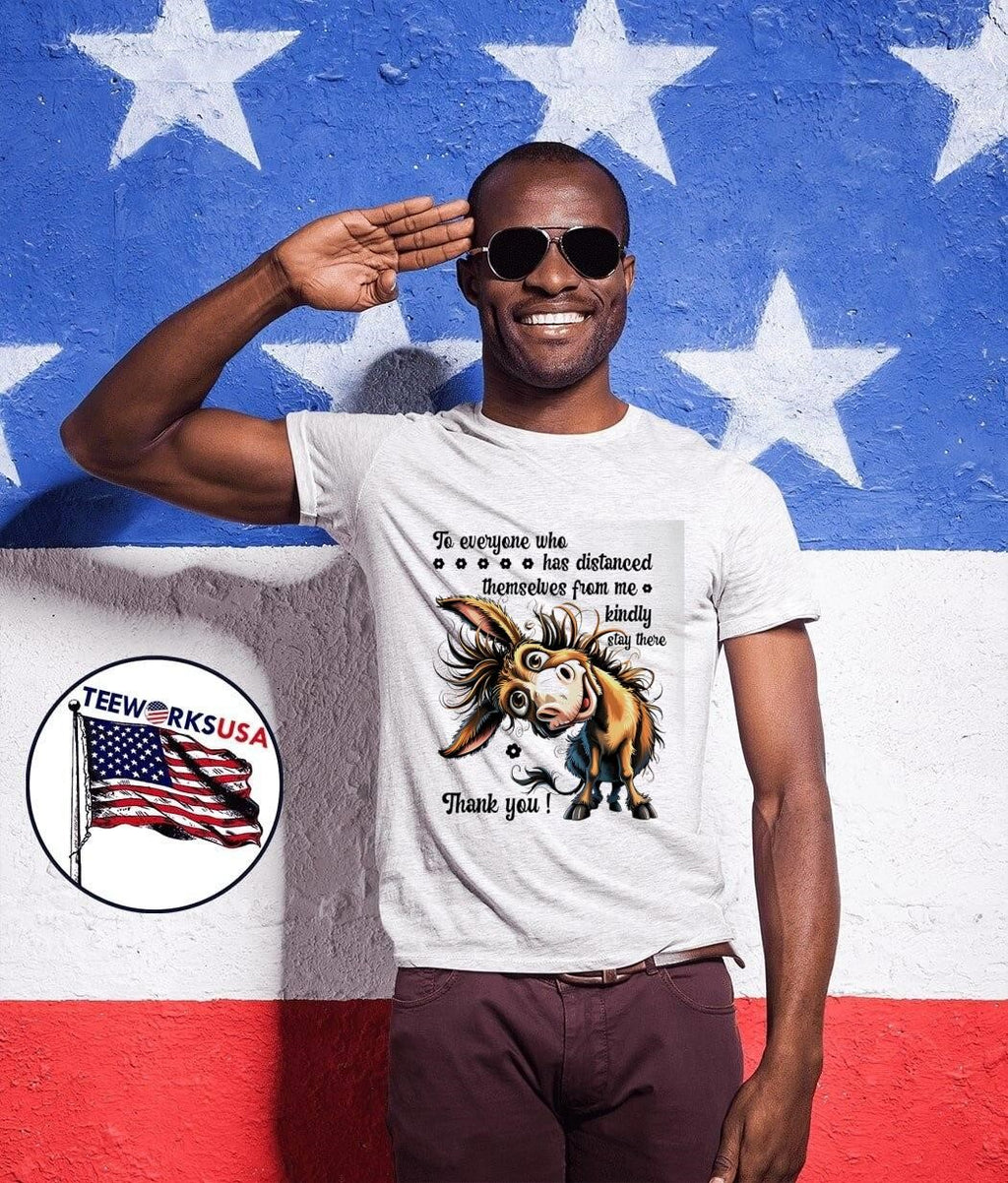 Horse to everyone who has distanced themselves from - Adult & Kids T-Shirts, Sweatshirts & Hoodies apparel design preview 1