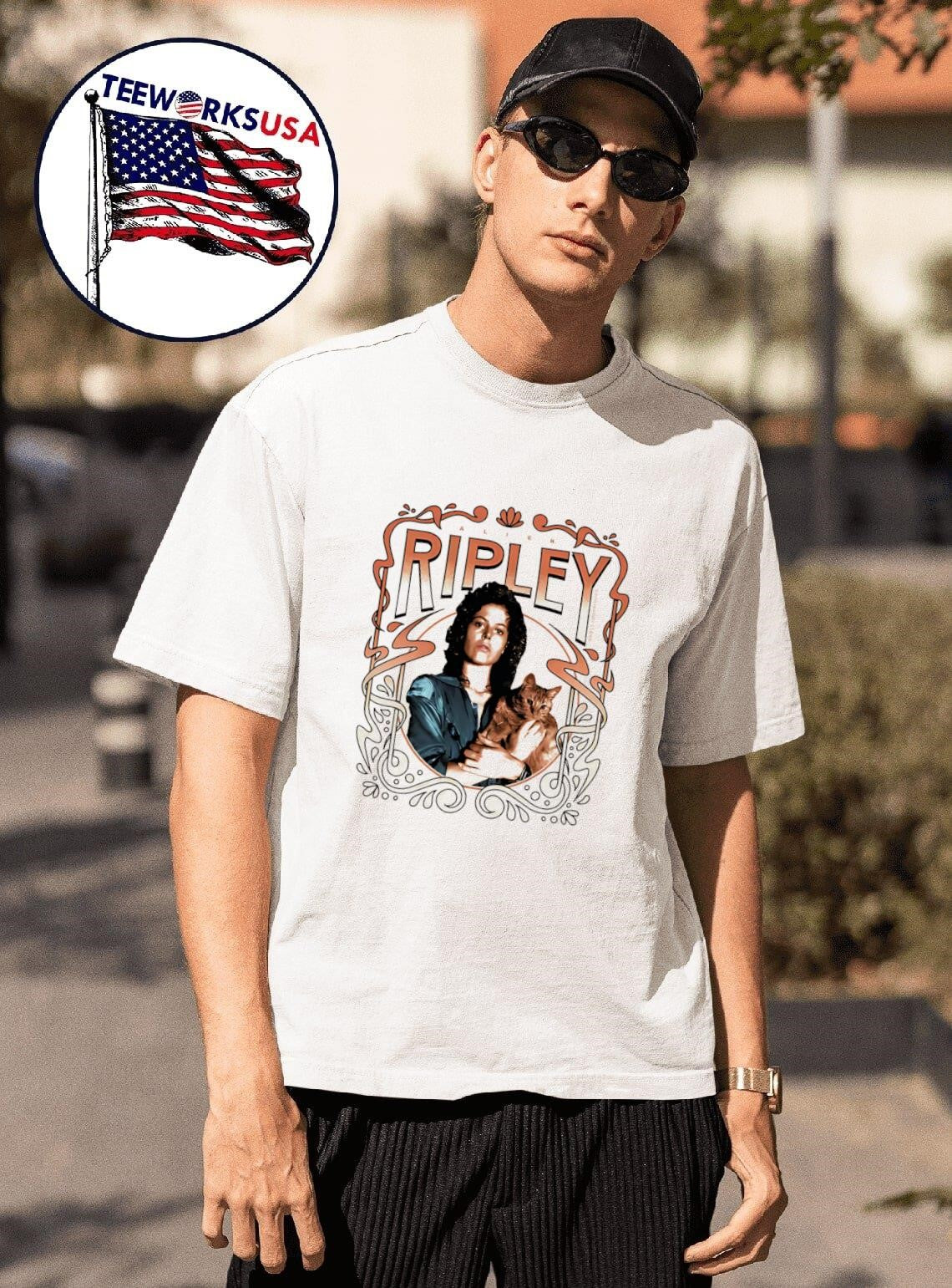 Alien Ripley Celestial - Adult & Kids T-Shirts, Sweatshirts & Hoodies apparel design preview 1