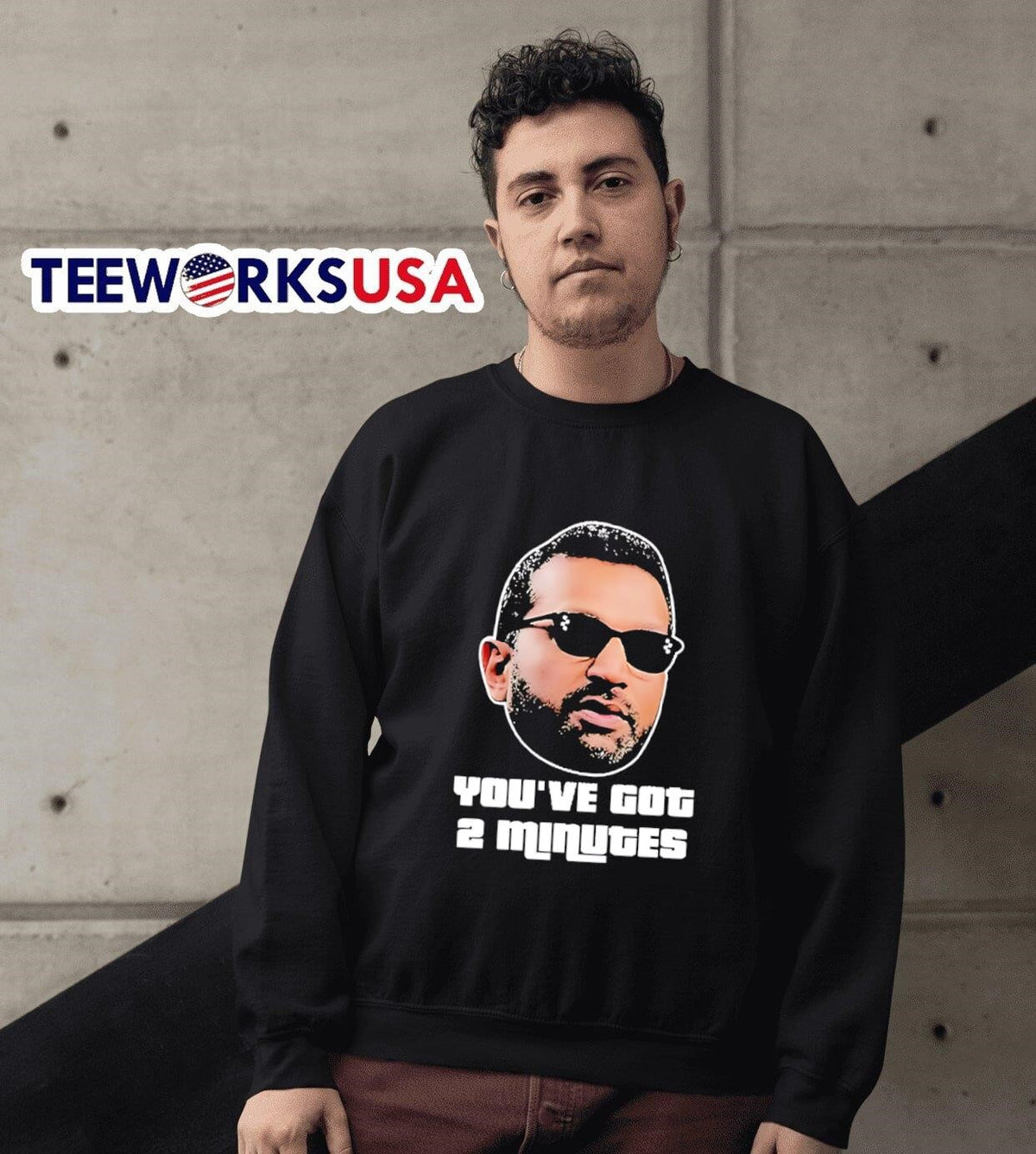 Kash Patel You've Got 2 Minutes - Adult & Kids T-Shirts, Sweatshirts & Hoodies apparel design preview 6