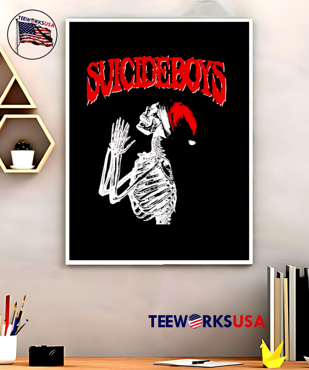 Suicideboys Skeleton christmas - Adult & Kids T-Shirts, Sweatshirts & Hoodies apparel design preview 5