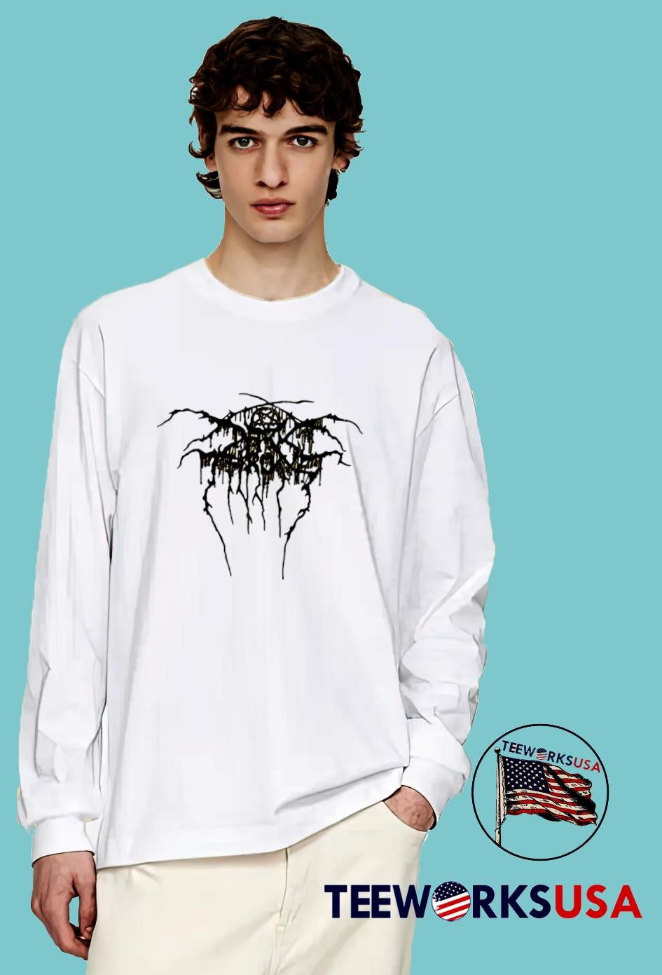Darkthrone Logo - Adult & Kids T-Shirts, Sweatshirts & Hoodies apparel design preview 4