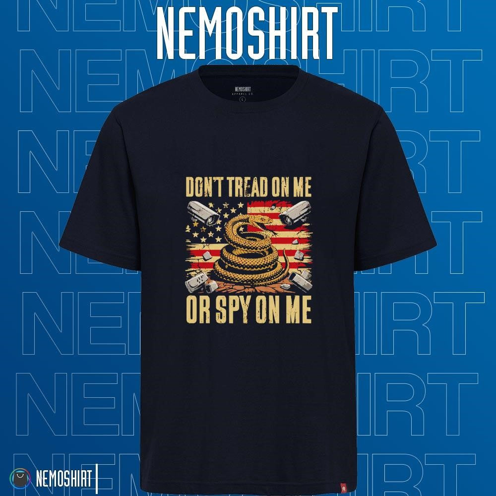 Don't tread on me or spy - Adult & Kids T-Shirts, Sweatshirts & Hoodies apparel design preview 1