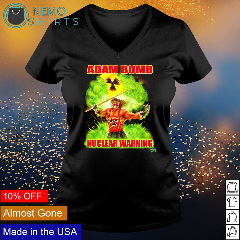 Adam Bomb Nuclear Warning - Adult & Kids T-Shirts, Sweatshirts & Hoodies apparel design preview 5