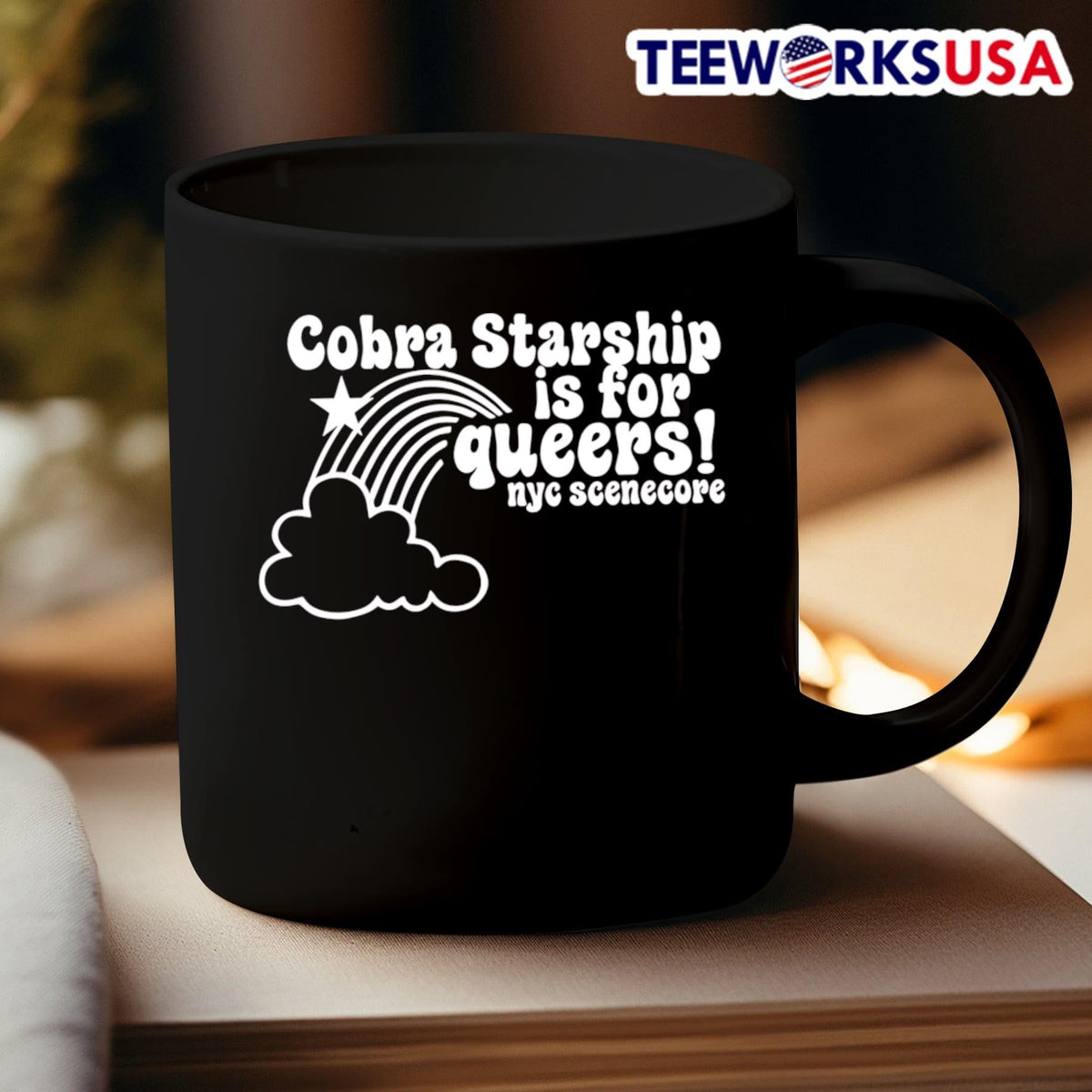 Cobra starship is for queers NYC scenecore - Adult & Kids T-Shirts, Sweatshirts & Hoodies apparel design preview 3