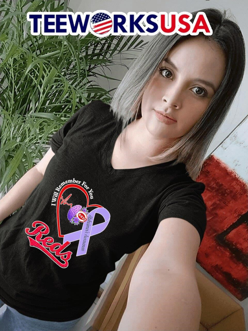 I will remember for you Alzheimer's Awareness - Adult & Kids T-Shirts, Sweatshirts & Hoodies apparel design preview 7