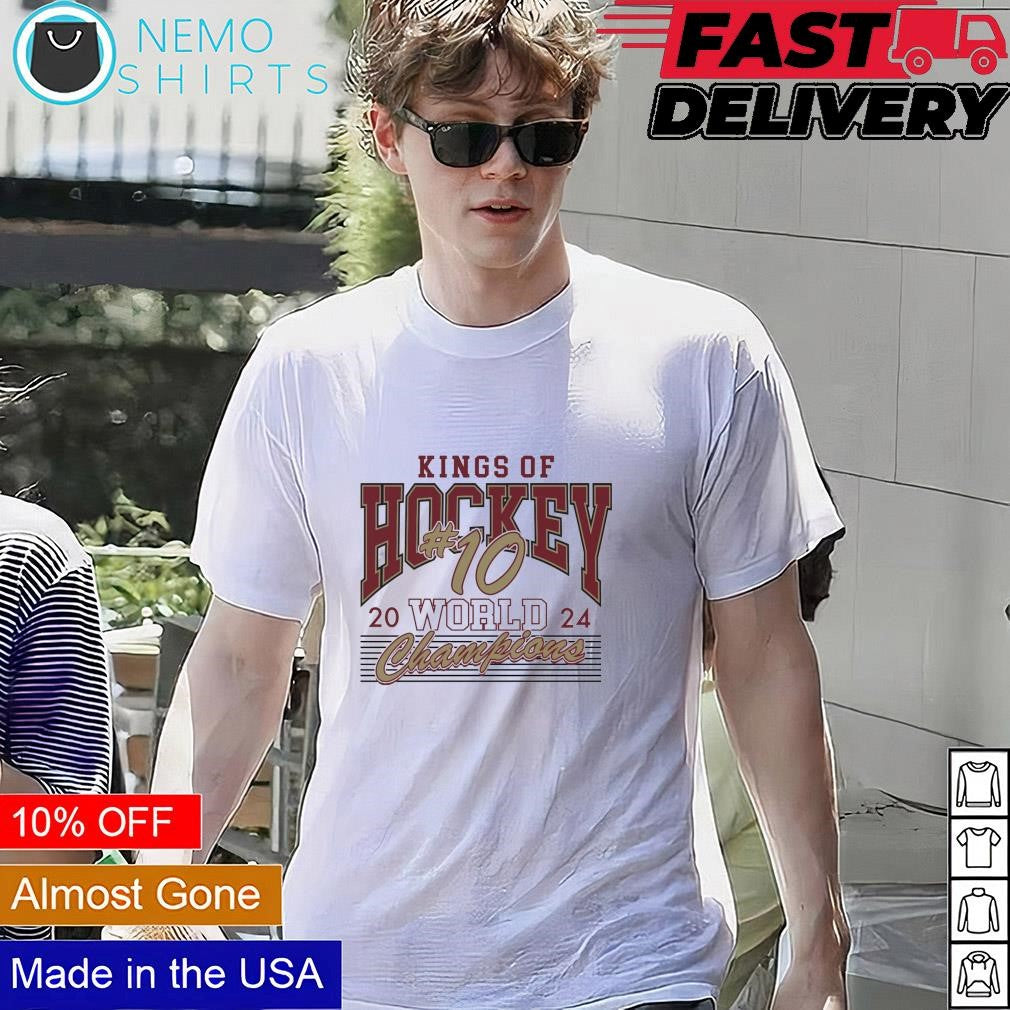 Denver Pioneers men's hockey King of 10 time 2024 - Adult & Kids T-Shirts, Sweatshirts & Hoodies apparel design preview 4
