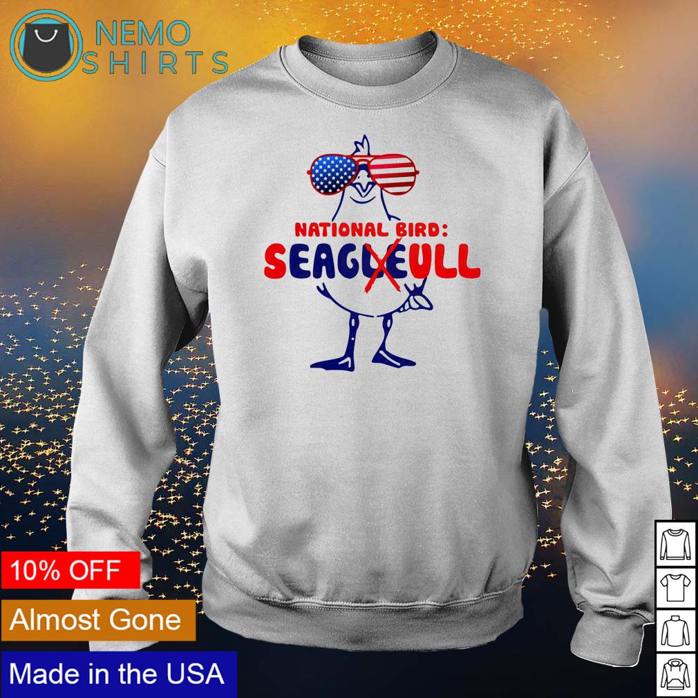 National bird is seagull not eagle - Adult & Kids T-Shirts, Sweatshirts & Hoodies apparel design preview 4
