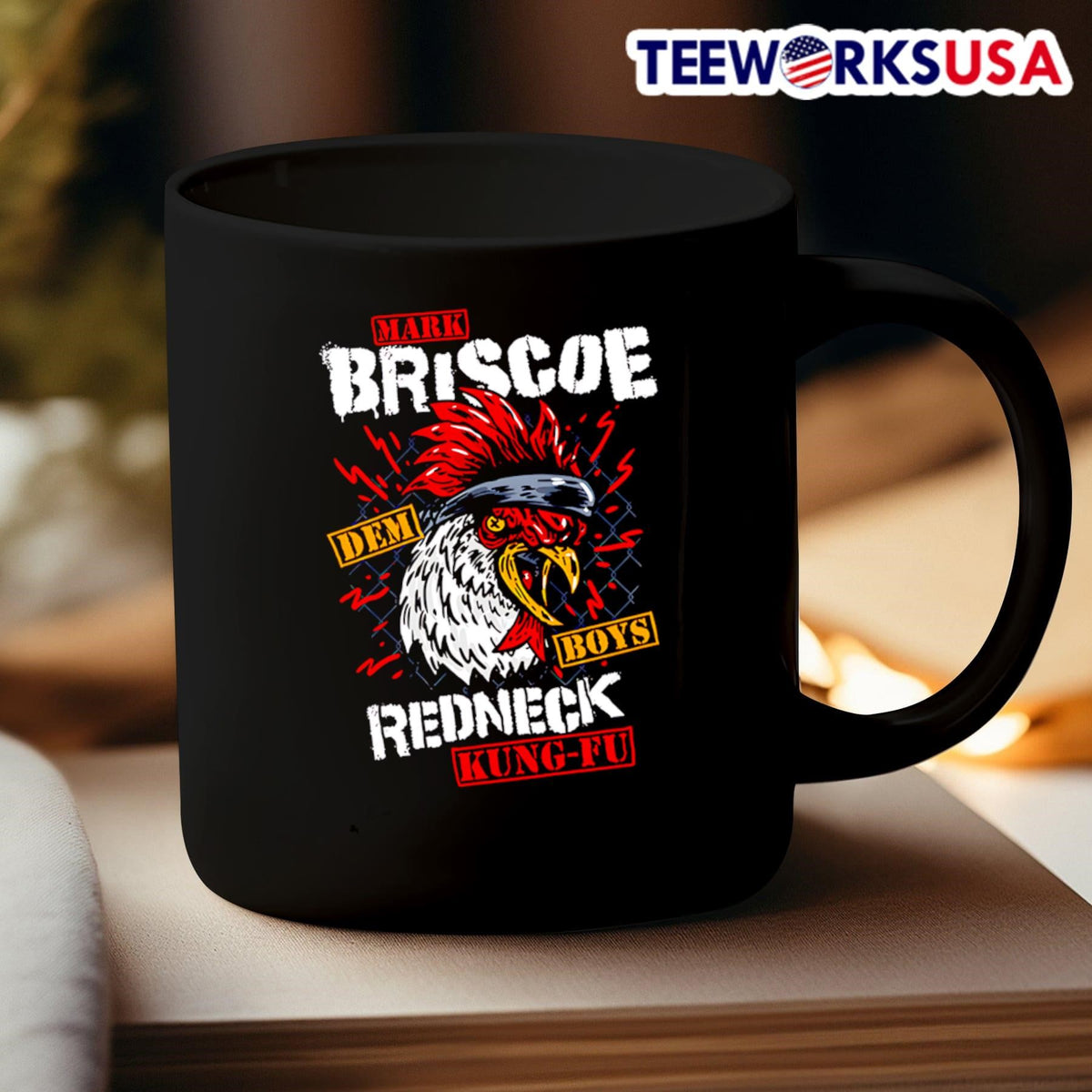 Mark Briscoe Chicken Attack - Adult & Kids T-Shirts, Sweatshirts & Hoodies apparel design preview 3