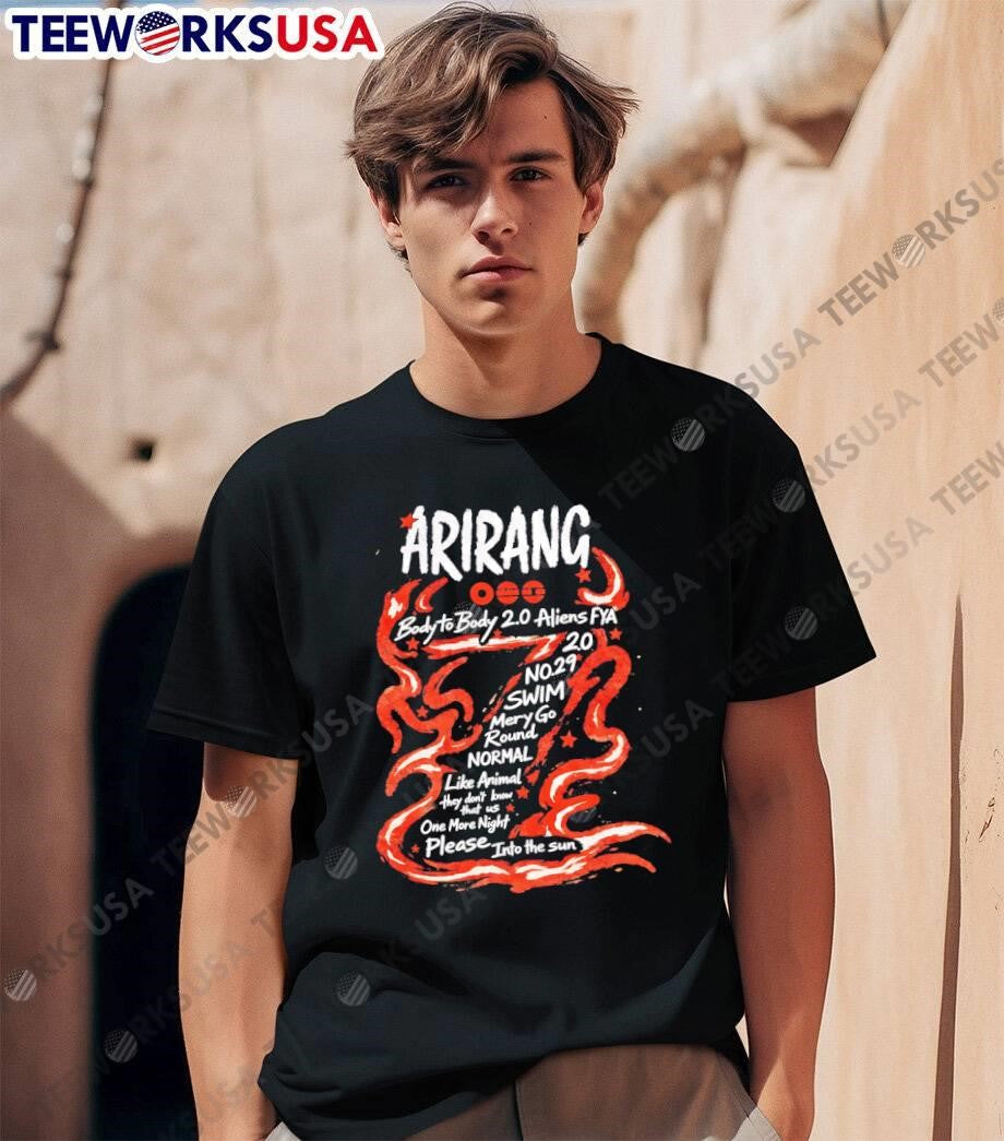 Arirang Body To 2.0 Aliens Fya - Adult & Kids T-Shirts, Sweatshirts & Hoodies apparel design preview 1