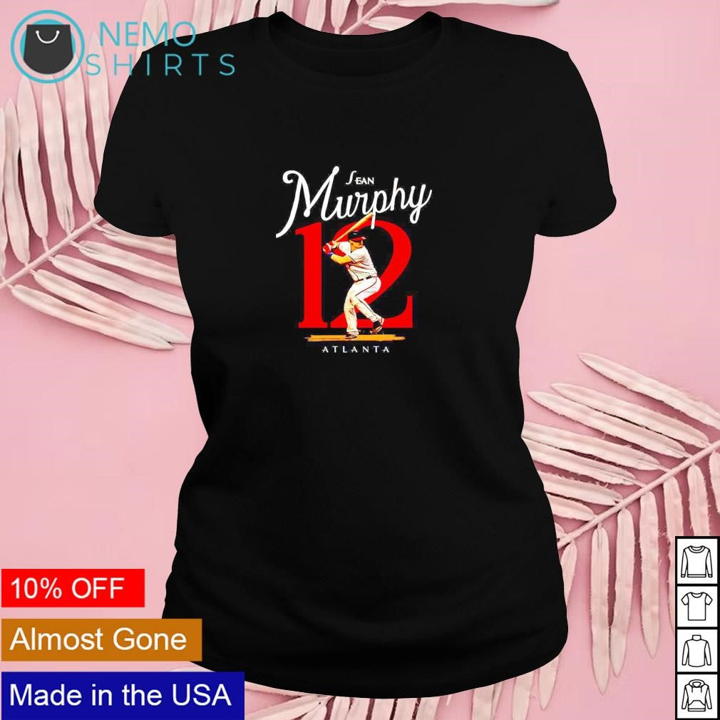 Sean Murphy number 12 Atlanta baseball - Adult & Kids T-Shirts, Sweatshirts & Hoodies apparel design preview 4
