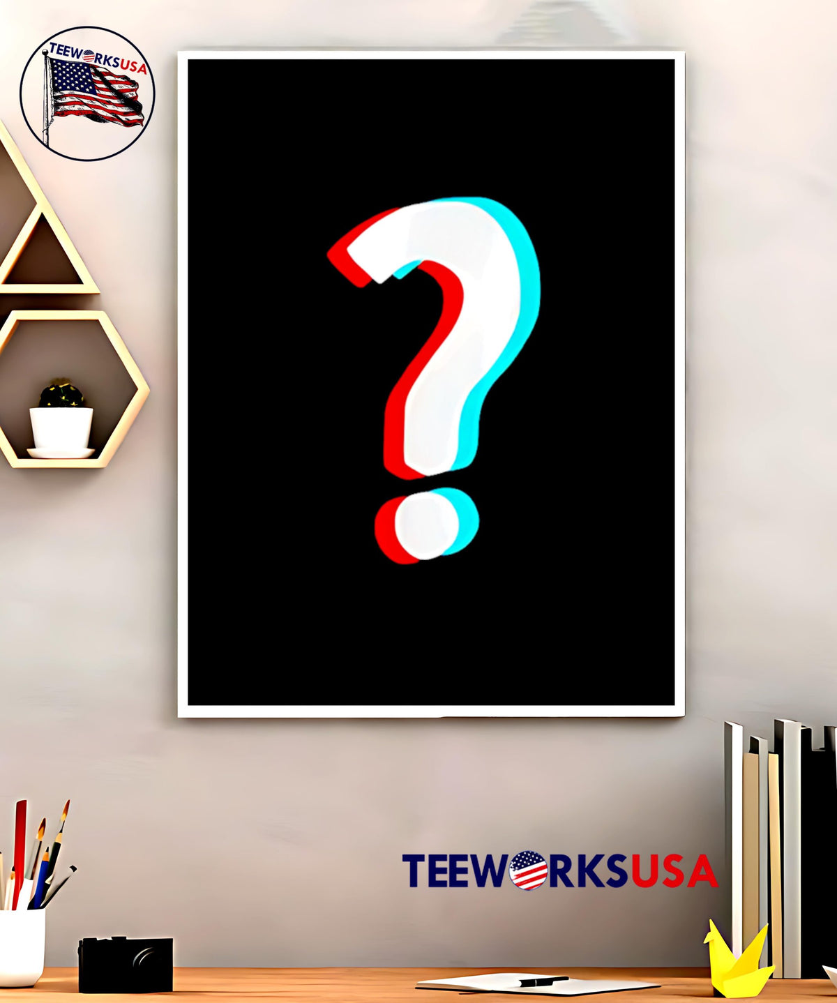 Question Mark Tiktok - Adult & Kids T-Shirts, Sweatshirts & Hoodies apparel design preview 5