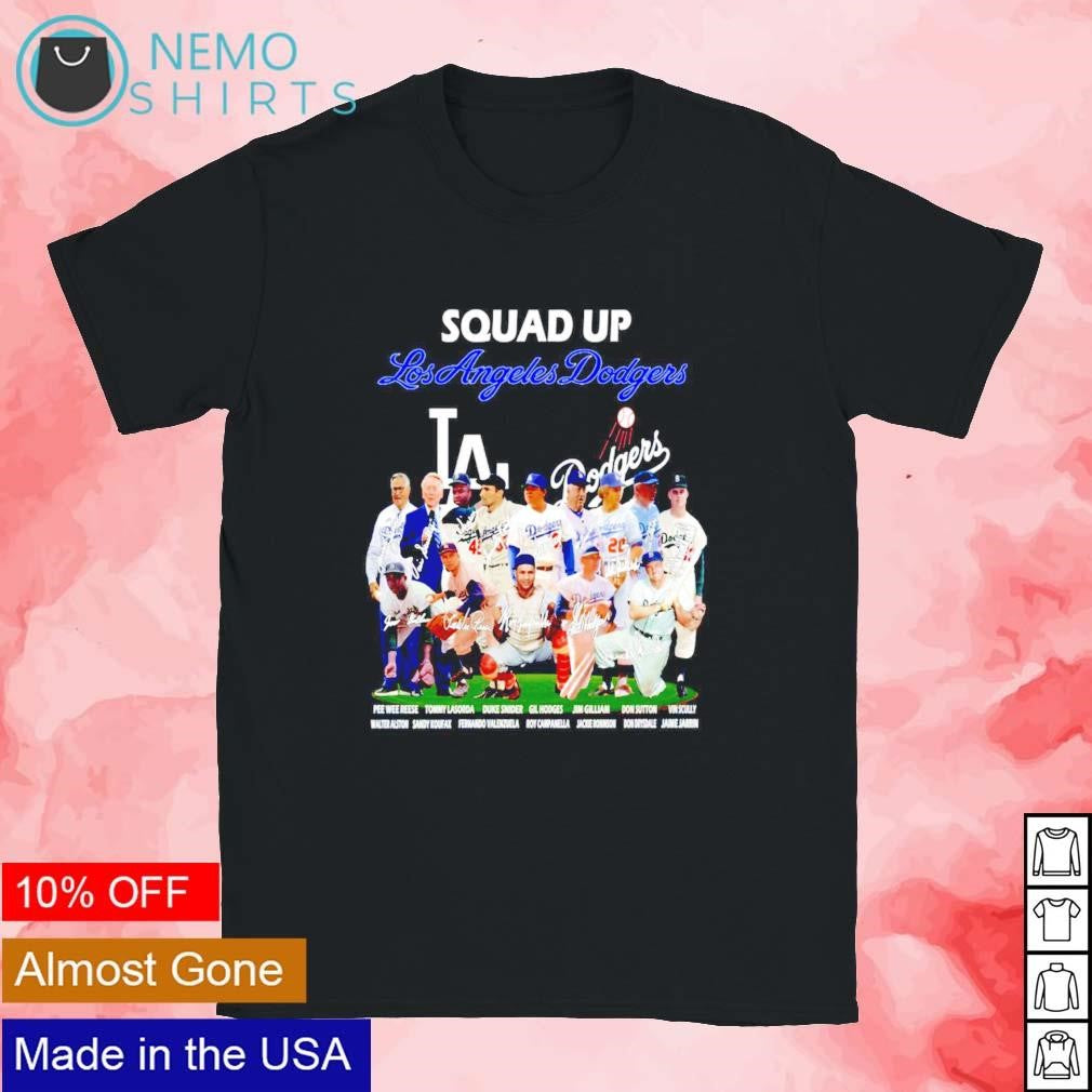 Squad pp Los Angeles Dodgers signature - Adult & Kids T-Shirts, Sweatshirts & Hoodies apparel design preview 1