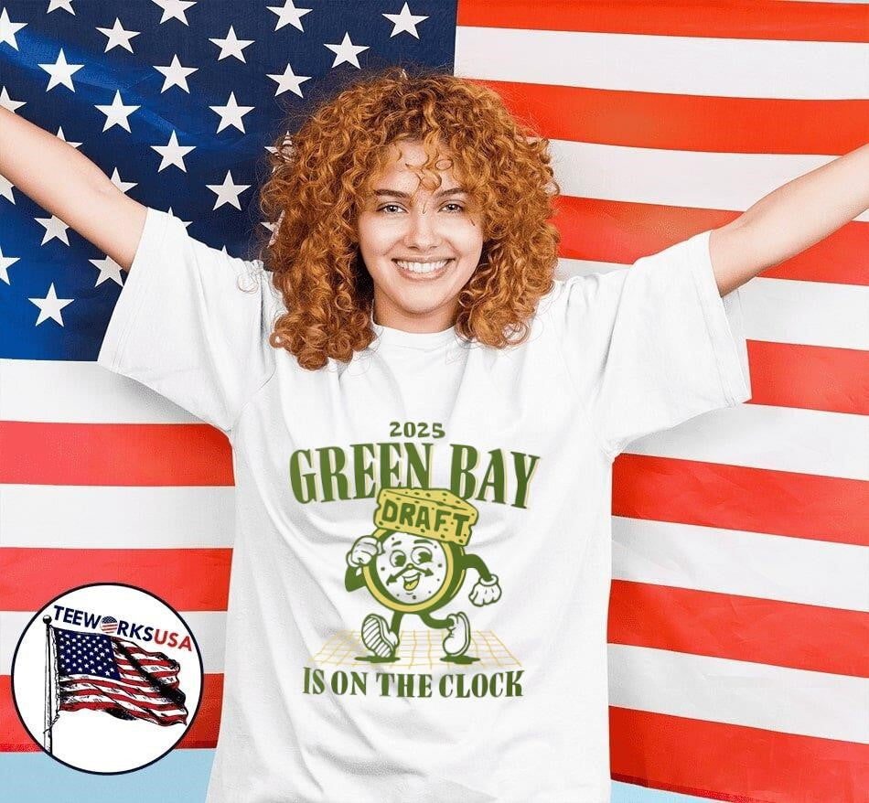 2025 Green Bay is on the clock - Adult & Kids T-Shirts, Sweatshirts & Hoodies apparel design preview 7