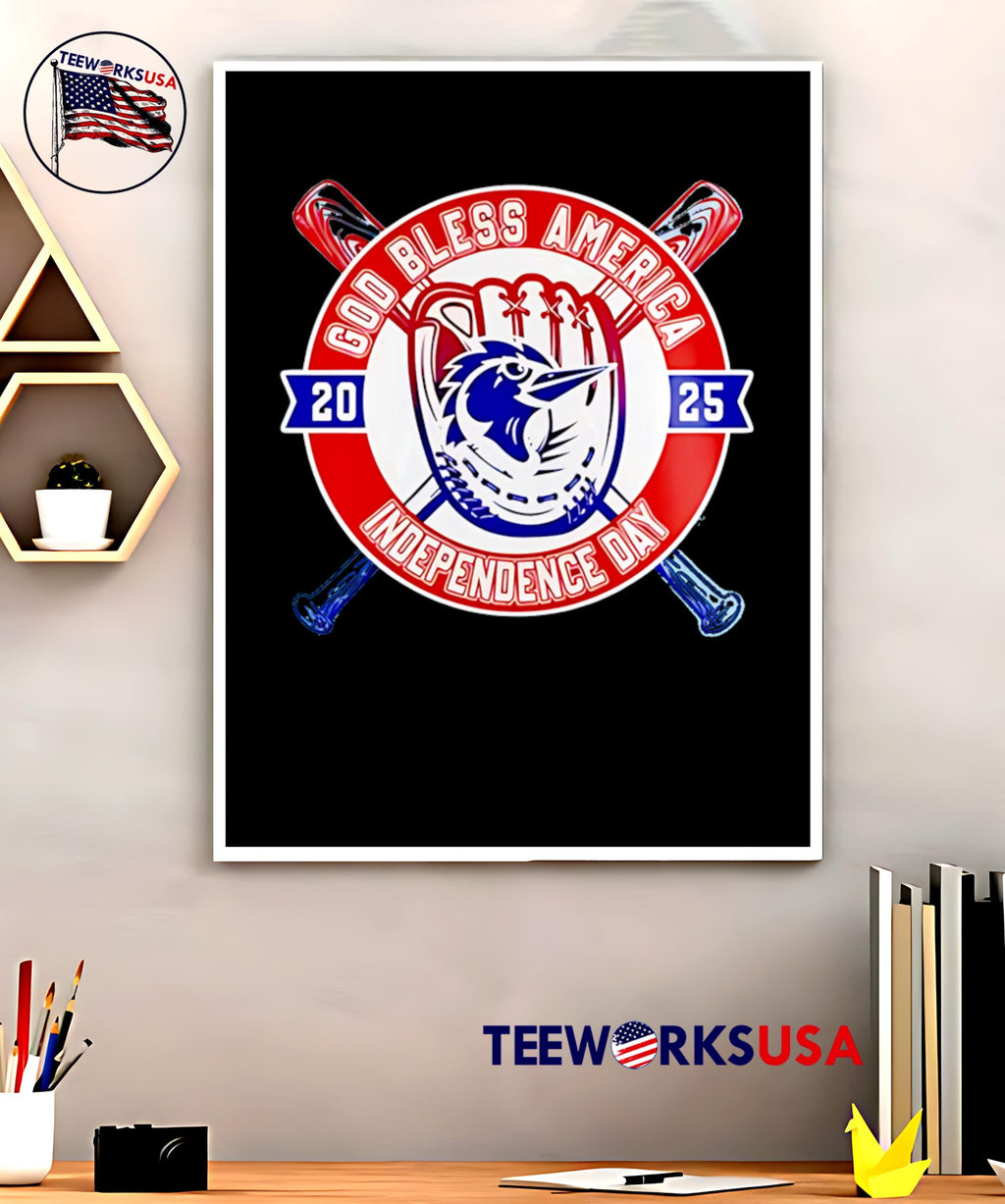 Fayetteville Woodpeckers Happy Independence Day 2025 - Adult & Kids T-Shirts, Sweatshirts & Hoodies apparel design preview 5