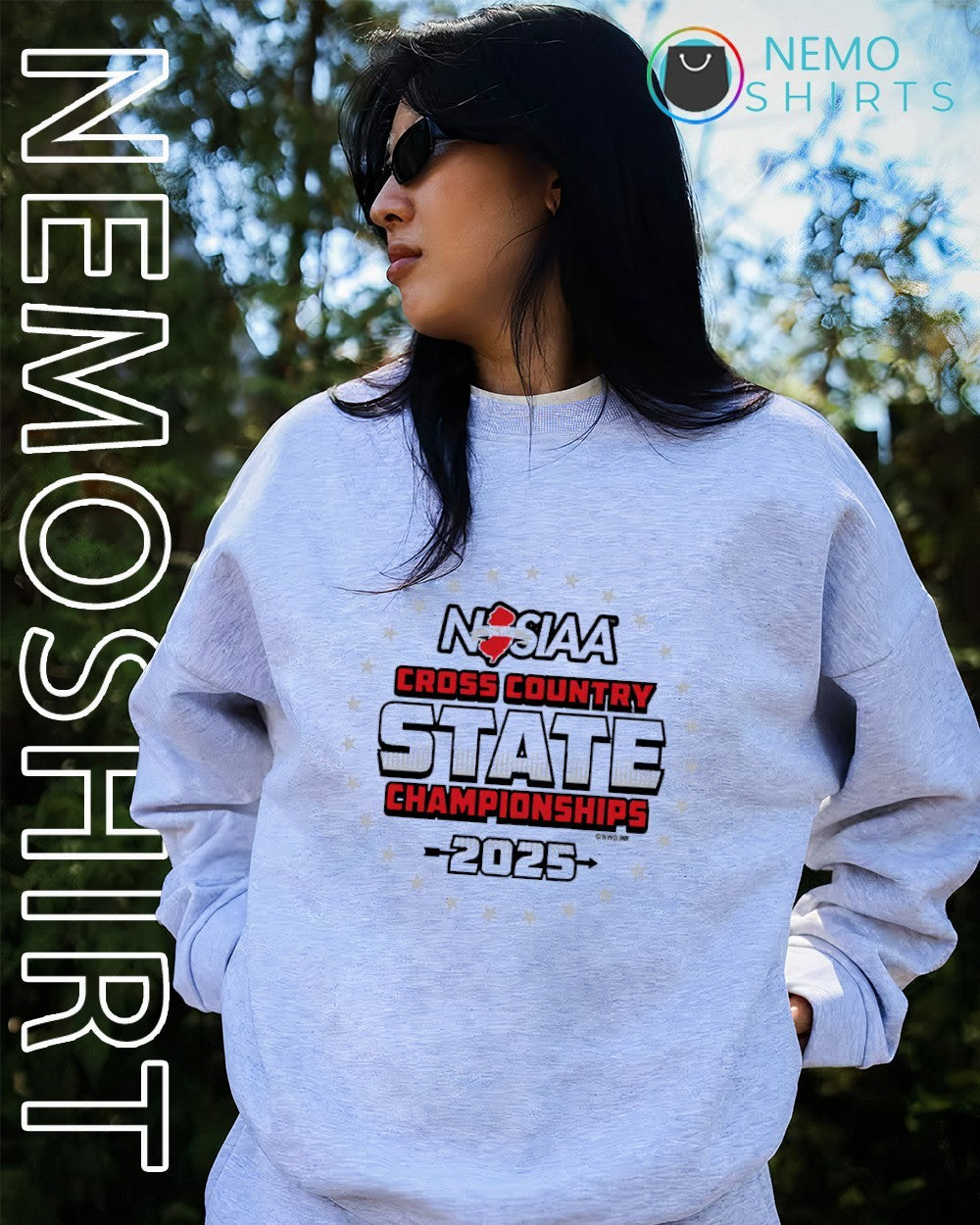NJSIAA Cross country State championships 2025 - Adult & Kids T-Shirts, Sweatshirts & Hoodies product image 4