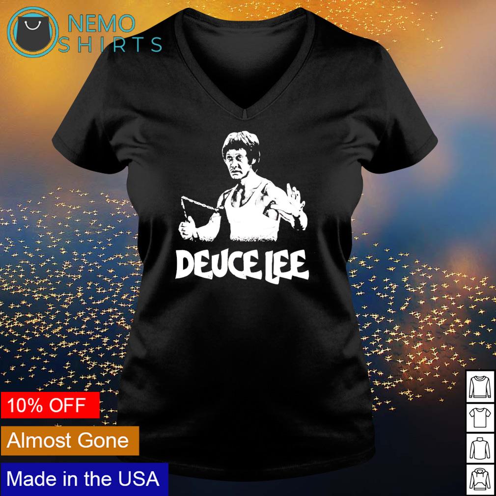 A Bruce Lee and Deuce Bigalow mashup Deucelee - Adult & Kids T-Shirts, Sweatshirts & Hoodies apparel design preview 5