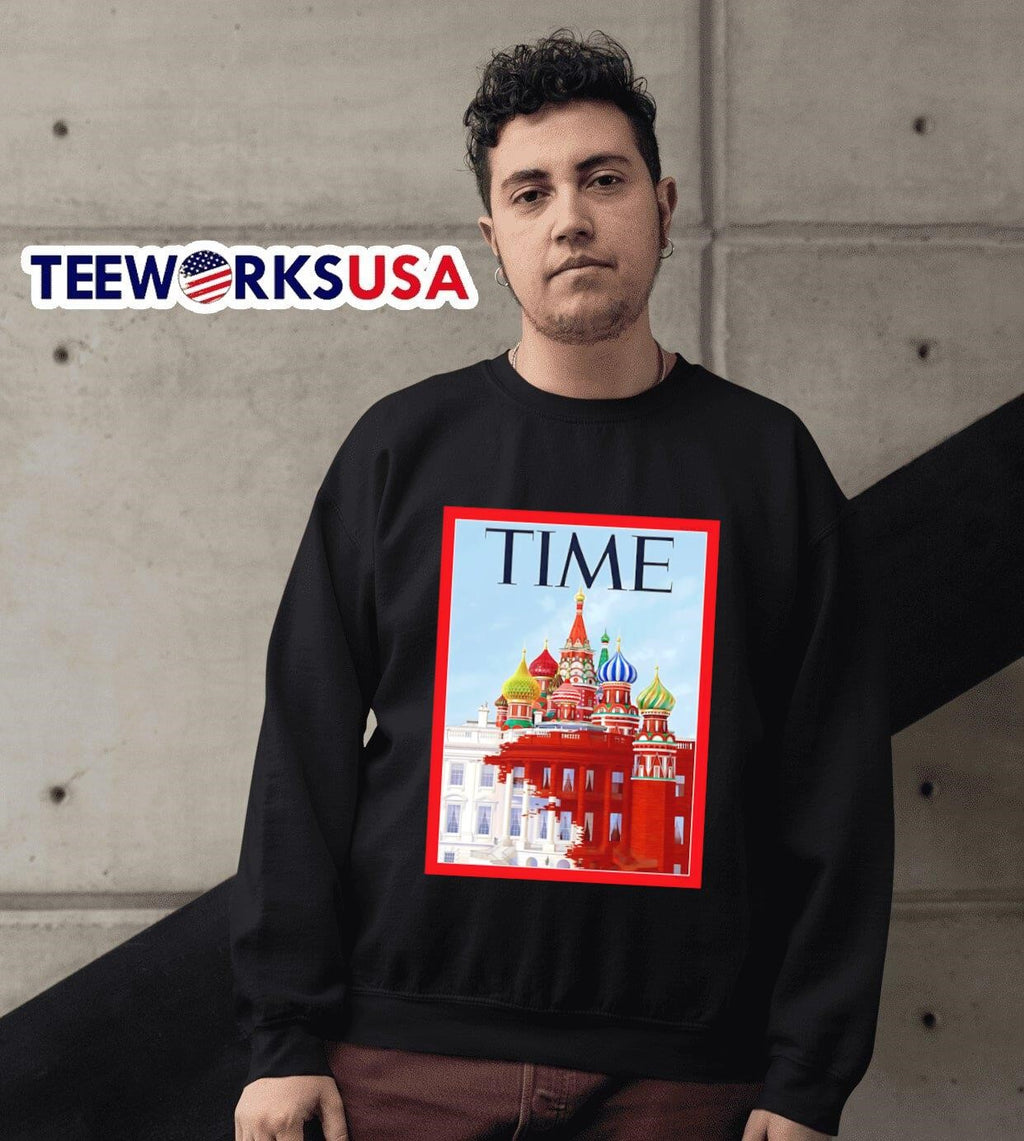 Time magazine White House x Moscow castle - Adult & Kids T-Shirts, Sweatshirts & Hoodies apparel design preview 6