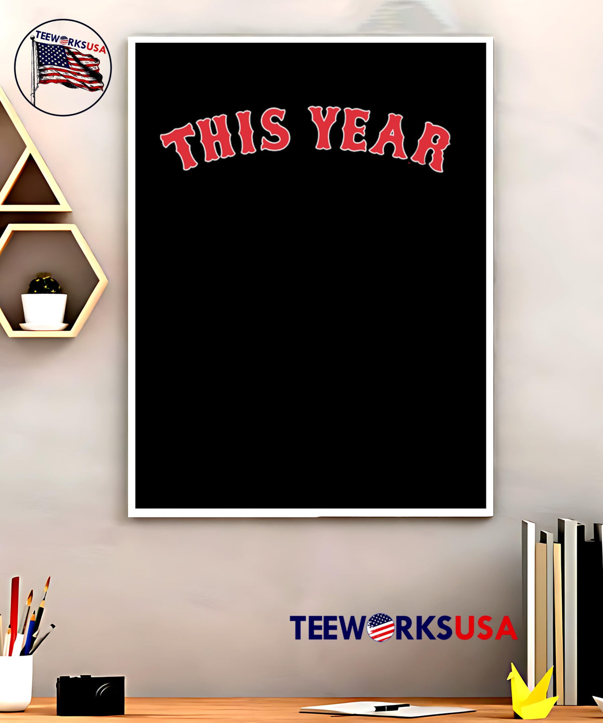Boston Red Sox this year - Adult & Kids T-Shirts, Sweatshirts & Hoodies apparel design preview 5