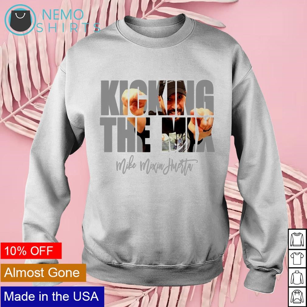 Kicking the Mix Mike Mixin Hurta - Adult & Kids T-Shirts, Sweatshirts & Hoodies apparel design preview 3