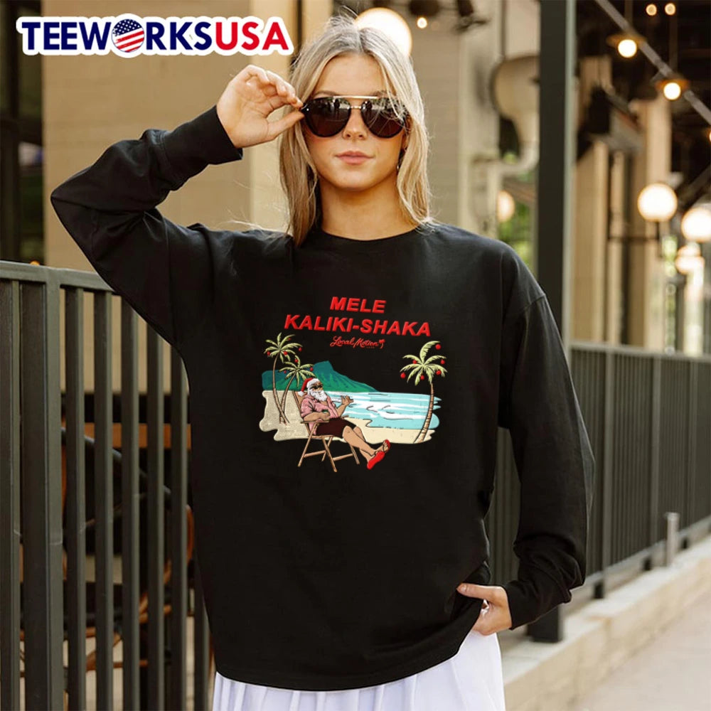 Mele Kaliki-Shaka - Adult & Kids T-Shirts, Sweatshirts & Hoodies apparel design preview 4