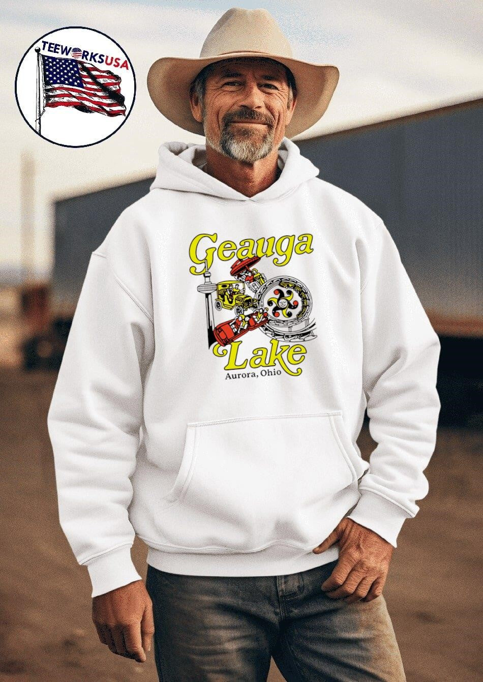 Geauga Lake Amusement Park - Adult & Kids T-Shirts, Sweatshirts & Hoodies apparel design preview 2