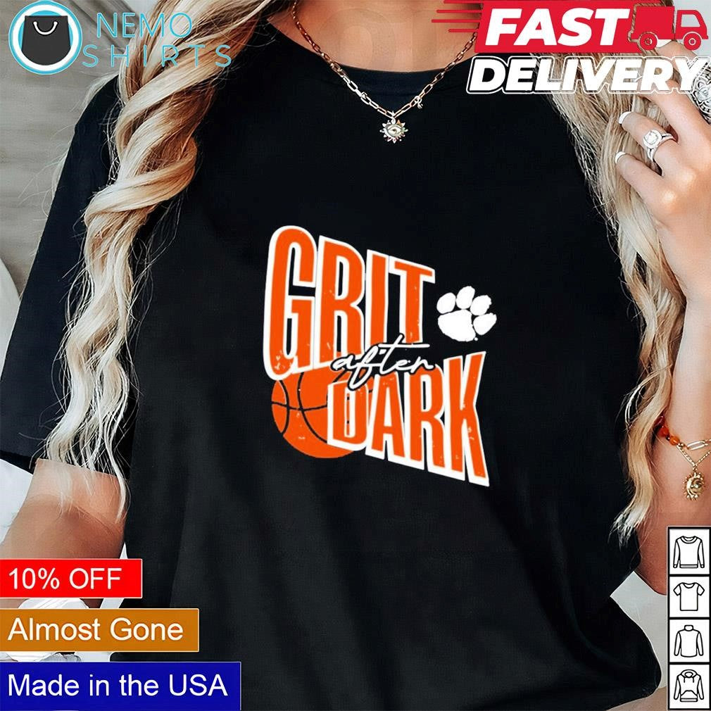 Grit after dark Clemson Tigers - Adult & Kids T-Shirts, Sweatshirts & Hoodies apparel design preview 1