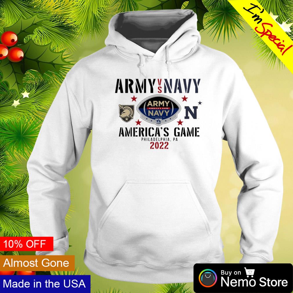 Army Black Knights vs Navy Midshipmen America's game - Adult & Kids T-Shirts, Sweatshirts & Hoodies apparel design preview 2