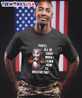Dragon you'll all be sorry when I learn how to - Adult & Kids T-Shirts, Sweatshirts & Hoodies apparel design preview 1