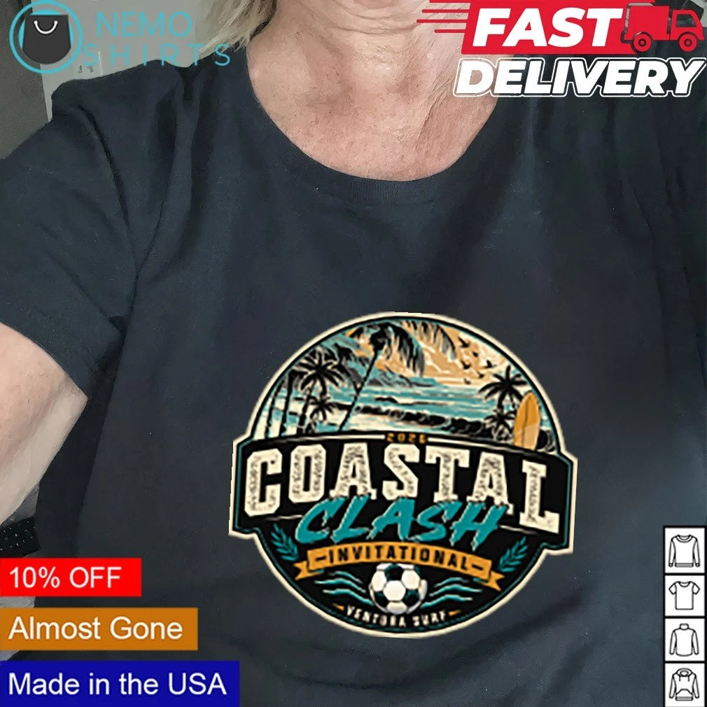 Coastal Clash Invitational 2026 - Adult & Kids T-Shirts, Sweatshirts & Hoodies apparel design preview 2