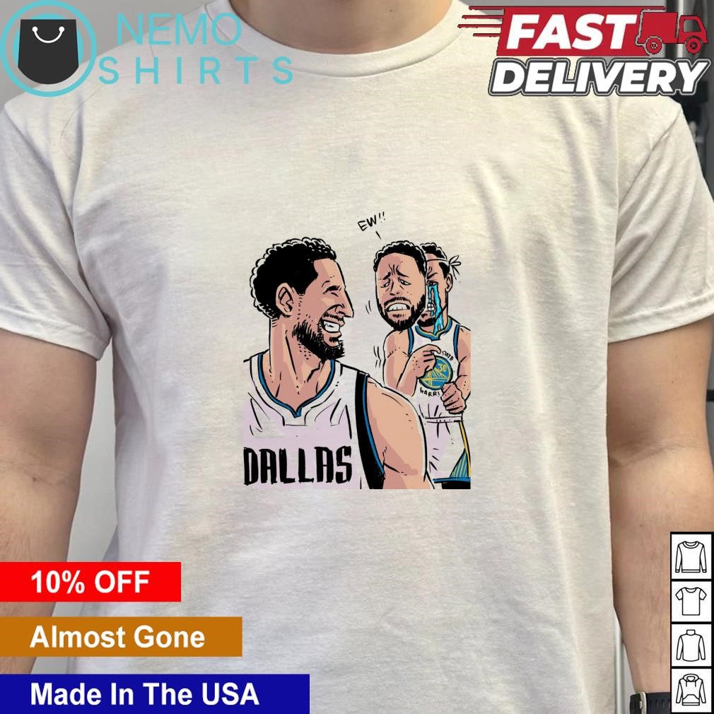 Stephen Curry misses Klay Thompson cartoon - Adult & Kids T-Shirts, Sweatshirts & Hoodies apparel design preview 5