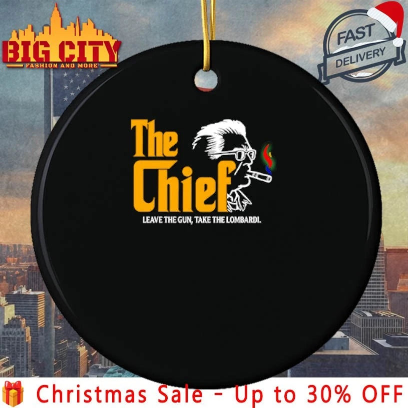 The Chief Leave Gun Take Lombardi - Adult & Kids T-Shirts, Sweatshirts & Hoodies apparel design preview 3