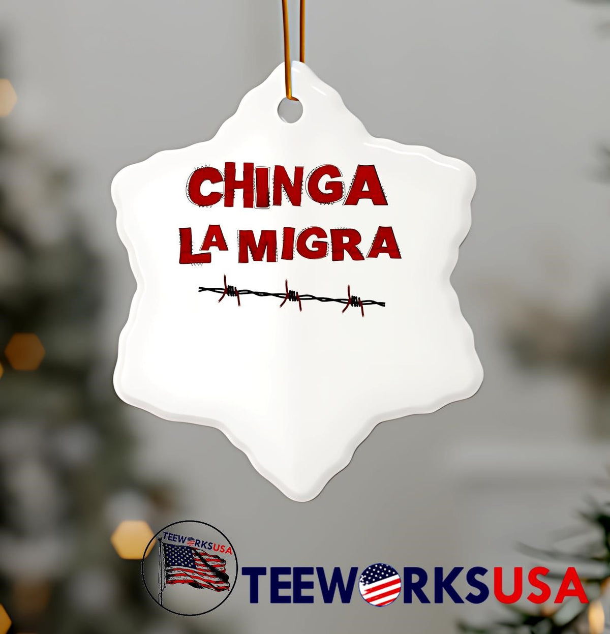 Chinga LA migra - Adult & Kids T-Shirts, Sweatshirts & Hoodies apparel design preview 7