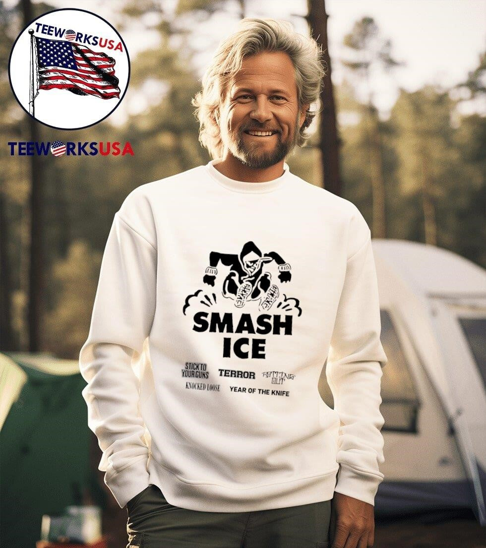 Smash Ice Stick To Your Guns - Adult & Kids T-Shirts, Sweatshirts & Hoodies apparel design preview 3