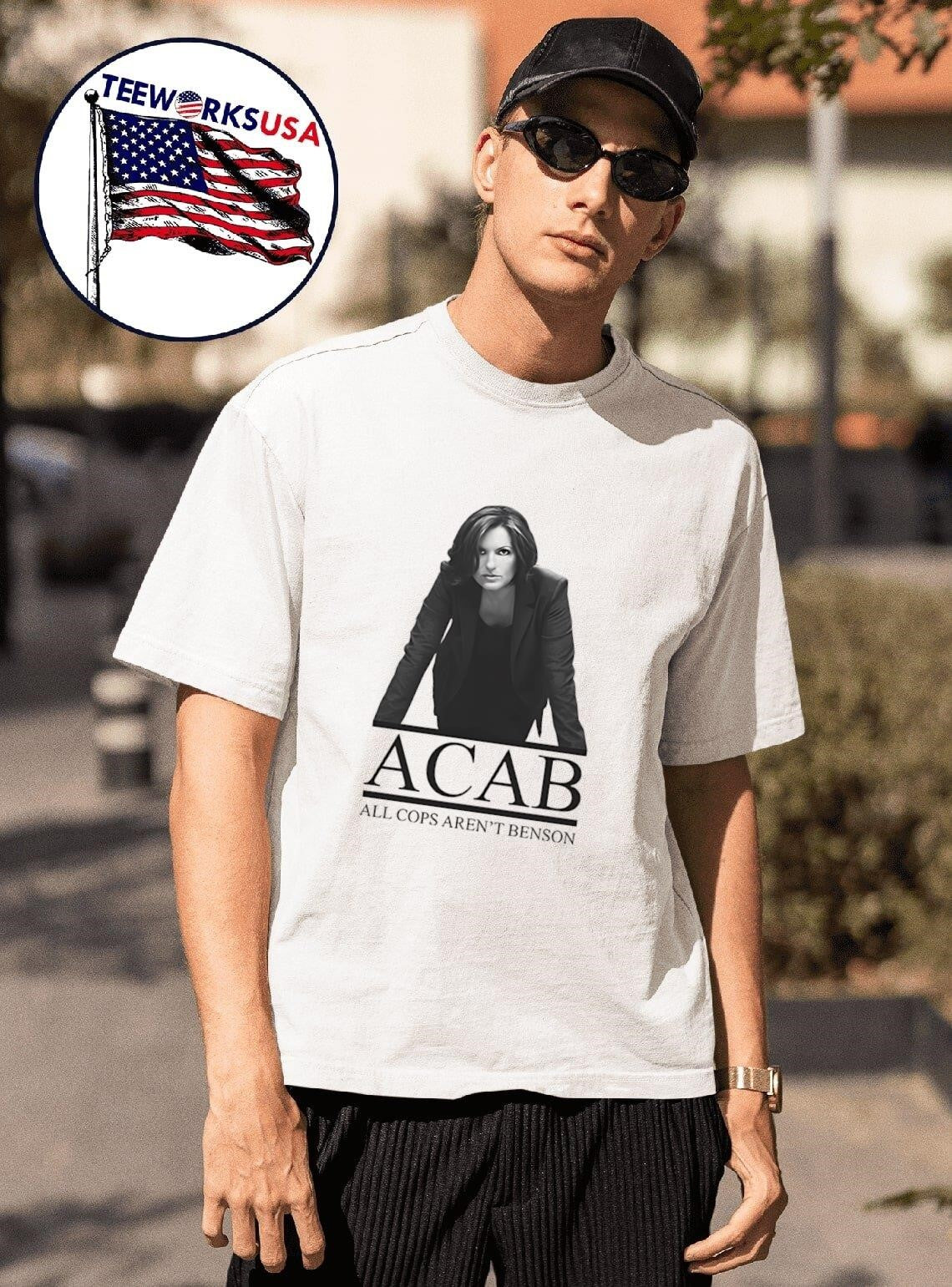 ACAB All Cops Aren't Benson - Adult & Kids T-Shirts, Sweatshirts & Hoodies apparel design preview 1