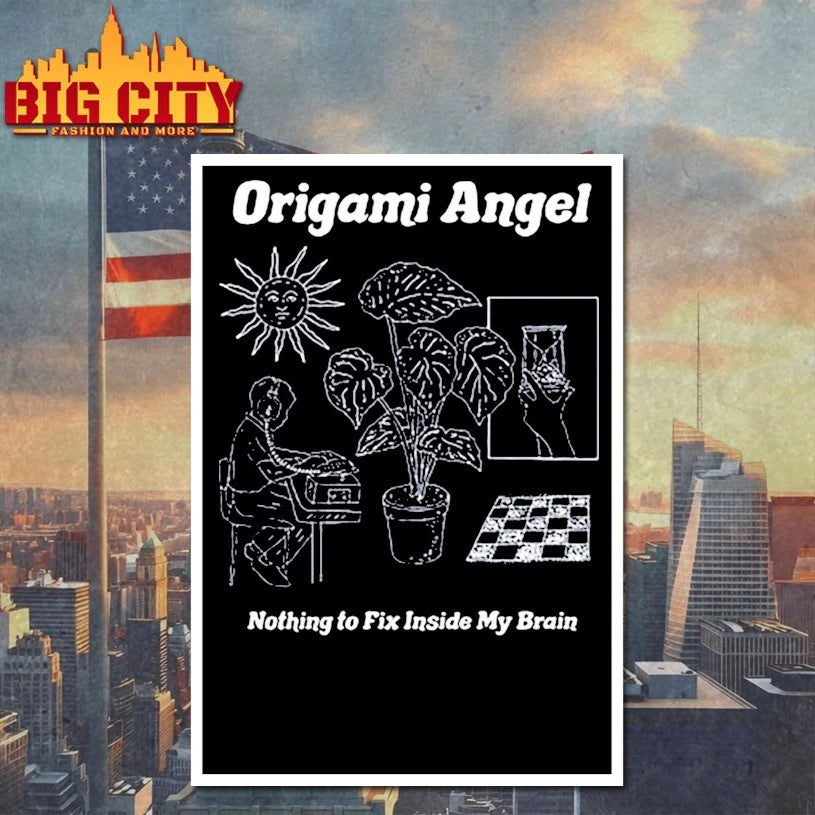 Origami Angel Nothing To Fix inside My brain - Adult & Kids T-Shirts, Sweatshirts & Hoodies apparel design preview 4