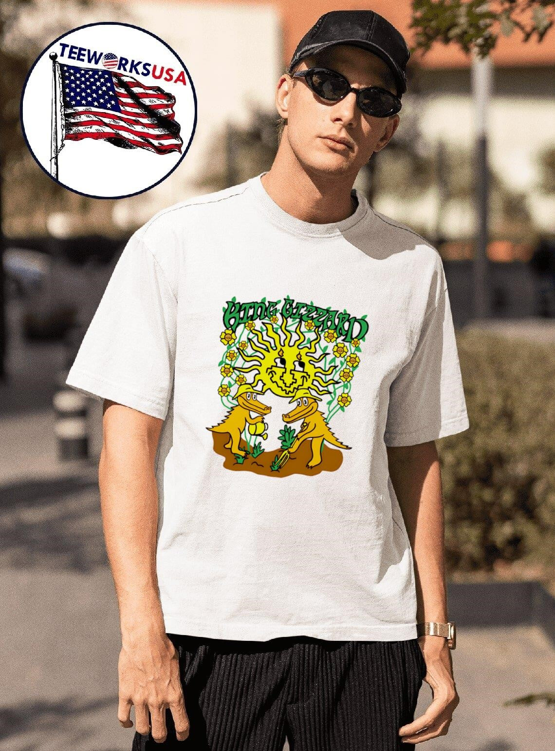 King Gizzard Garden Gator - Adult & Kids T-Shirts, Sweatshirts & Hoodies apparel design preview 1